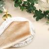 5 Pcs Champagne 20x20 Premium Velvet Napkins Wedding Party Reception Home Linens view 4