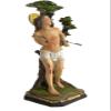 12" Inch Saint San Sebastian Imagen Estatua Statue Figure Religious Gift Home Decor Catholic Art view 1
