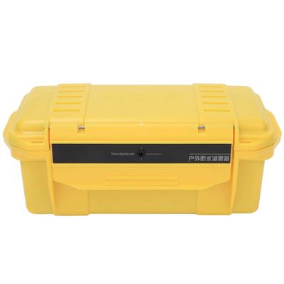 Outdoor Tool Storage Case Waterproof Shockproof for Camping Airtight Dry Box for Drone Camera Equipment with Buffer Cushion, Outdoor Storage Container for Fishing, Hiking (7.87x3.94 x 3.15 inch)
