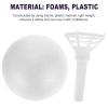 BESTOYARD Wedding Bouquet Holder 2 Sets Foam Floral Handle Sphere Diy Bride Flower Holder for Bridal Floral Arrangement Crafts 8.46X5.90X5.90In view 2