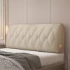 Headboard Pillow,Bed Backrest Pillow Large Big Headboard Reading Cushion Lumbar Support Pads Washable Cover Anti-Collision Pillow for Bedroom Dorm,Brown,78.7"/200cm(King) view 1