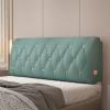Headboard Bed Backrest Cushion Reading Upholstered Lumbar Pad Bed Breathable Soft Bag,Removable Washable Collision Pillow for Bedroom Dorm Hotel Decoration,F,No headboard 78.7"/200cm view 1