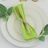 10 Pcs 10 Apple Green Polyester 20x20 Wedding Napkins Party Table Linens Decorations view 2