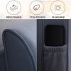 Headboard Cushion Wall Pillow King Size Bed Rest Lumbar Support Pad Backrest Removable Cover Bedside Cushion Collision Pad for Bedroom Dorm Hotel,G,No headboard 59"/150cm view 2