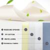 Headboard Cushion Wall Pillow King Size Bed Rest Lumbar Support Pad Backrest Removable Cover Bedside Cushion Collision Pad for Bedroom Dorm Hotel,G,No headboard 59"/150cm view 4
