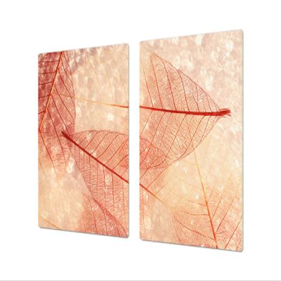 Gigantic Worktop saver - Tempered GLASS Cutting Board; MEASURES: SINGLE: 80 x 52 cm (31,5 x 20,47); DOUBLE: 40 x 52 cm (15,75 x 20,47); DD44 Nature series