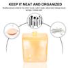 Zerodeko Desktop Cotton Pads Storage Box with Lid Multifunctional Organizer for Toothpicks and Cosmetic Tools Design for Bathroom and Office Use Convenient and Stylish Storage view 3