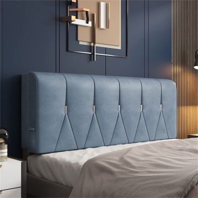 Double Headboard Cushion Bed Backrest King Size Lumbar Support Pad Wall Pillow Removable Cover for Bedroom Dorm Hotel Daybed Bed Decoration,B,No headboard 74.8"/190cm