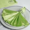 10 Pcs Apple Green Silky Satin 20x20 Wedding Napkins Party Table Linens Catering view 1
