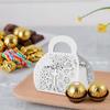 25PCS Baptism Cross Laser Favor Boxes, Small Wedding Favor Box with Handle, Party Favor Boxes Small Gift Boxes Candy Boxes for Birthday Parties, Baby Shower, Bridal Showers view 2