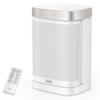 DREO Atom One Space Heater with Remote, 70Oscillating Electric Heaters with Digital Thermostat, 1500W PTC Ceramic Heater, 12h Timer, Quiet Safety Heating, Portable Heater for Home Office view 1