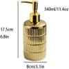 Soap Dispenser Bottle with Pump,Soap Dispenser Bottle 340 ML /11.4 OZ Ceramics Soap Dispenser Refillable Bathroom Hand Lotion Pump Bottles Countertop Soap Dispenser Bottle Lotion Pump Bottle (Color : view 2
