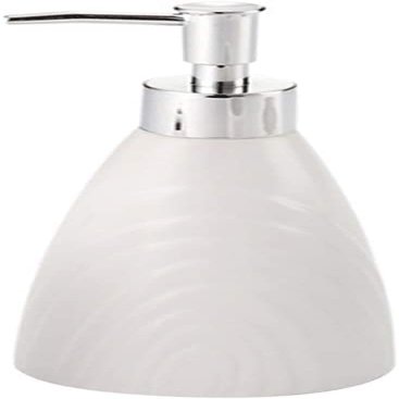 Soap Dispenser Bottle with Pump,Soap Dispenser Bottle White Ceramic Bathroom Accessory Set 5-piece Bathroom Set Including Soap Dispenser,Toothbrush Holder,2 Tumbler,Soap Dish Lotion Pump Bottle (Color