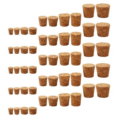 100pcs Wine Bottle Cork Stoppers Cork for Wine Preservation Assorted for Fit for Sealing Glass Bottles and Maintaining Beverage Freshness