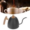 800ml Stainless Steel Pour Over Kettle with great Handle Ergonomic Handle Rustproof Anticorrosion Gooseneck Spout Hanging Ear Tool , Coffee Drip Pot , Coffee Drip Pot , 800ml Stainless Steel Pour view 2