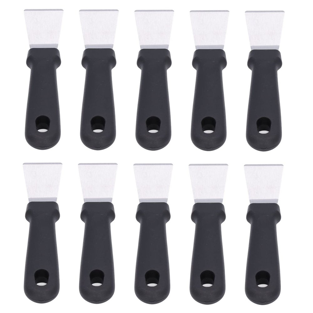 10Pcs Defrosting Shovel Efficient washing avoid Slip Handle Hanging Hole Ice Scraper Deicing Tool for Kitchen(black) , Fridge Freezer De Icer Ice Scraper , Fridge Freezer De Icer Ice Scraper , 10Pcs D