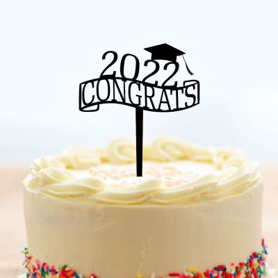 Happy Graduation Cake Topper Cake Toppers Class Of 2022 Congrats Cake Topper Caketopper custom cake topper Cake Topper Graduation Toppers for Cake Graduate Cake Topper 2022