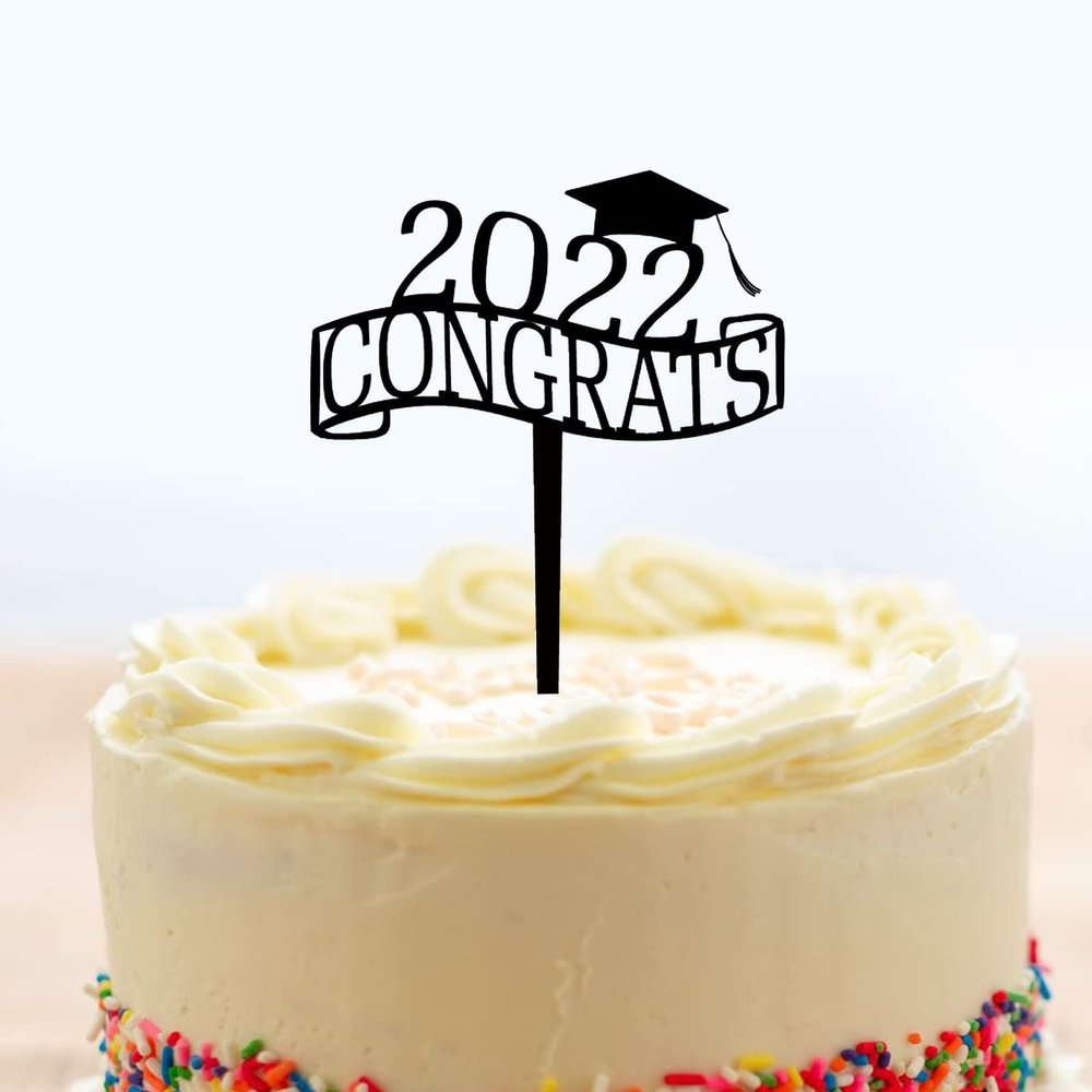 Happy Graduation Cake Topper Cake Toppers Class Of 2022 Congrats Cake Topper Caketopper custom cake topper Cake Topper Graduation Toppers for Cake Graduate Cake Topper 2022