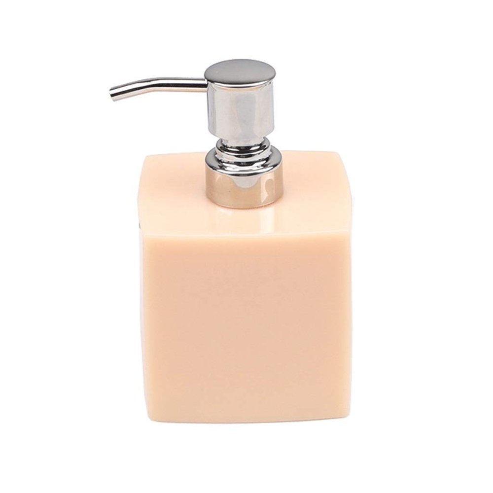 Plastic,Ceramic,Soap Dispenser Bottle with Pump,Soap Dispenser Bottle Acrylic Soap Dispenser Lotion Dispenser With Stainless Steel Pump Square Refillable Soap Pump Bottle For Kitchen Sink Countertop L