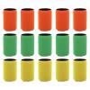 15pcs Beer Can Coolers Sleeves,Can Sleeves,Insulators Sleeves,Neoprene Can Cover,Standard Can Covers ,for Outdoor Entertainment Parties Events or Weddings, Can Sleeves,15pcs Beer Can Coolers Slee view 1
