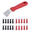 10Pcs Defrosting Shovel Efficient washing avoid Slip Handle Hanging Hole Ice Scraper Deicing Tool for Kitchen(red) , Fridge Freezer De Icer Ice Scraper , Fridge Freezer De Icer Ice Scraper , 10Pcs Def view 4
