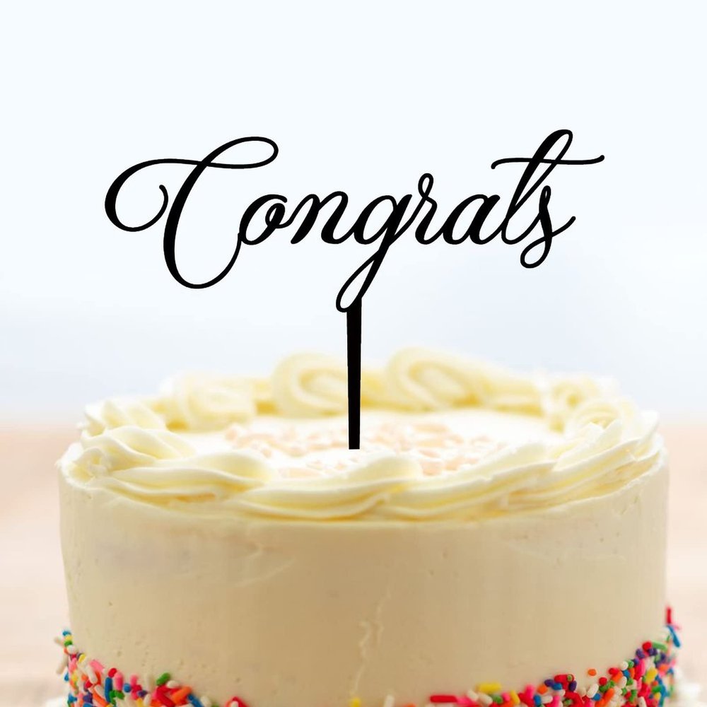 2022 Graduation Cake Topper Cake Toppers Grad 2022 Cake Topper with Congrats Grad Cap Caketopper cute cake topper Cake Topper 2022 Graduate Party Decorations