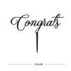 2022 Graduation Cake Topper Cake Toppers Grad 2022 Cake Topper with Congrats Grad Cap Caketopper cute cake topper Cake Topper 2022 Graduate Party Decorations view 3