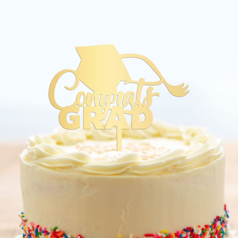 Graduation Silhouette Cake Toppers Graduation Party Personalized custom Caketopper Celebration Cap Congrats Grad Cake Topper 2022 Graduate Party Decorations