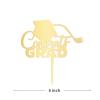 Graduation Silhouette Cake Toppers Graduation Party Personalized custom Caketopper Celebration Cap Congrats Grad Cake Topper 2022 Graduate Party Decorations view 3