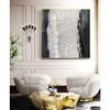 100% Hand-Painted Original Art Oil PaintingColorful Painting,Colorful Abstract geometric,Abstract Painting, 36X36 Frameless Unstretched Painting view 3