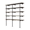 (14Deep,3pcs)Industrial Retro Wall Mount Iron Pipe Shelf,DIY Open Bookshelf,Hung Bracket,Home Improvement Kitchen Shelves,Tool Utility Shelves, Office Shelves, Bookshelves and bookcases view 1