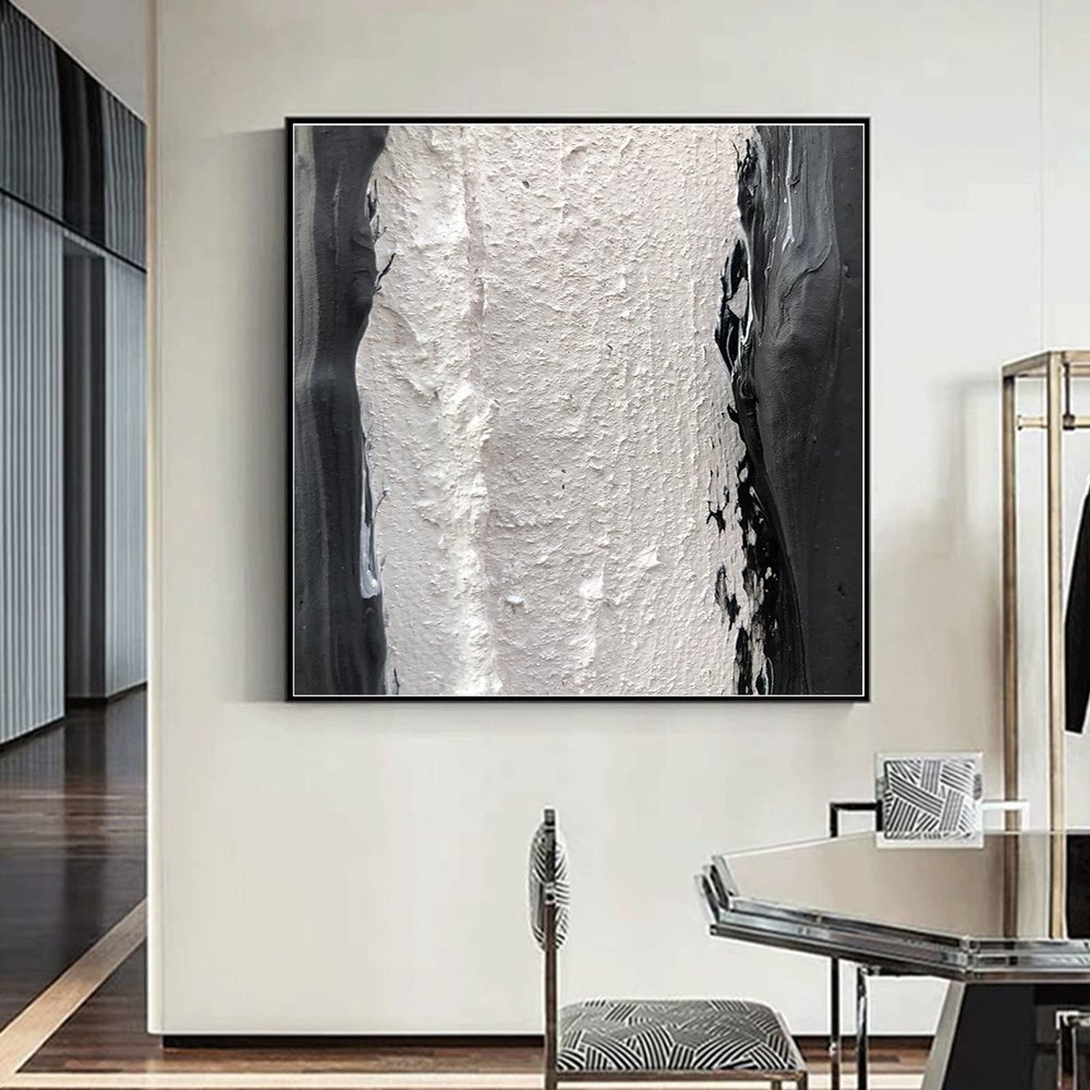 100% Hand-Painted Original Art Oil PaintingColorful Painting,Colorful Abstract geometric,Abstract Painting, 30X30 Frameless Unstretched Painting