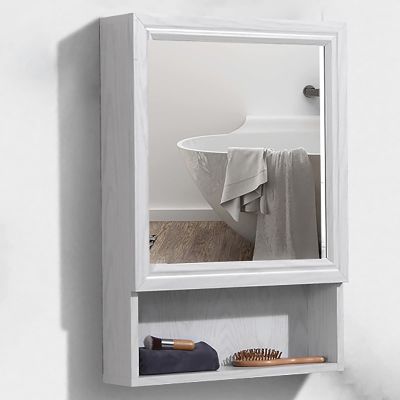 Bathroom Mirror Cabinet with Shelf Aluminum Bathroom Medicine Cabinet Mirror Storage Cabinet for Bathroom Bedroom, Hallway, 15.7X23.5 INCH (Size : 15.7 * 5 * 23.5 inch)