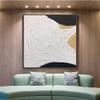 100% Hand-Painted Original Art Oil PaintingThick strokes Modern Painting,Hand Painted Textured Oil Painting,Extra Colorful Modern Abstract Painting, 40X40 Frameless Unstretched Painting view 2