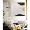 100% Hand-Painted Original Art Oil PaintingThick strokes Modern Painting,Hand Painted Textured Oil Painting,Extra Colorful Modern Abstract Painting, 40X40 Frameless Unstretched Painting view 3