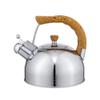 Tea Kettle, Stovetop Whistling Teapot Hot Water Kettle of Stainless Steel On The Stove That is Or Bite The Ref to Blow The Whistle 5L Attached view 1