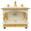 Wooden Temple/Home Temple/Pooja Mandir/Pooja Mandap/Temple for Home by Kamdhenu Art And Craft (18GOLD) view 1