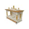Wooden Temple/Home Temple/Pooja Mandir/Pooja Mandap/Temple for Home by Kamdhenu Art And Craft (18GOLD) view 3