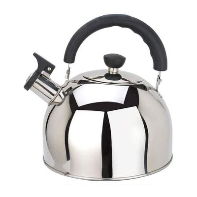 Tea Kettle, Stovetop Whistling Teapot Whistling Kettle with Folding Handle-304 Stainless Steel Kettle Stovetop Teakettle Whistling Kettle Large Capacity Induction Cooker Gas Stove Universal