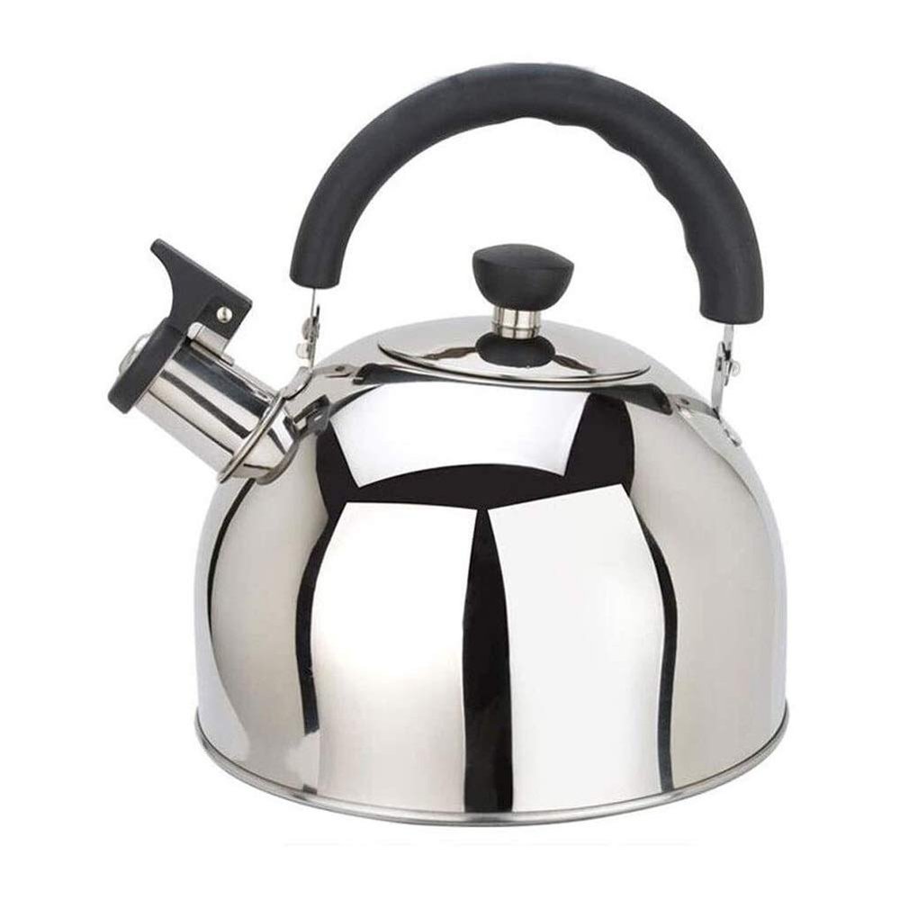 Tea Kettle, Stovetop Whistling Teapot Whistling Kettle With Folding Handle-304 Stainless Steel Kettle Stovetop Teakettle Whistling Kettle Large Capacity Induction Cooker Gas Stove Universal