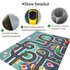 Kids Carpet Playmat Rug City Life Great for Playing with Cars Toys,Kid Rug Play Learn Area Rugs with Rubber Backing,Have Fun Throw Rug for Children's Rooms Bedroom Living Room Game Room 71x98 inch view 4