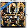 Trends International NBA Golden State Warriors - 2022 Commemorative Finals Champions Wall Poster, 34L x 22.4W, Premium Unframed Version view 3