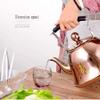 Tea Kettle Stovetop Whistling Stainless Steel Whistling Tea Kettle for Stove Top Induction Stainless Steel Teapot Gas Stovetop Water Kettle Whistle Modern Cookware (Color : B, Size : 4l) view 2