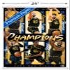 Trends International NBA Golden State Warriors - 2022 Commemorative Finals Champions Wall Poster, 22.37" x 34.00", Premium Print and White Hanger Bundle view 3