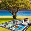 Kids Carpet Playmat Rug City Life Great for Playing with Cars Toys,Kid Rug Play Learn Area Rugs with Rubber Backing,Have Fun Throw Rug for Children's Rooms Bedroom Living Room Game Room 71x98 inch view 2