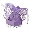 Marhynchus 100PCS Wedding Favor Sugar Chocolate Boxes European Pattern Paper Wedding Decoration for Wedding Birthday Party Decorations (Light) view 4