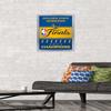 Trends International NBA Golden State Warriors - 2022 Commemorative Finals Team Logo Wall Poster, 22.4L x 14.7W, Silver Framed Version view 2