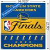Trends International NBA Golden State Warriors - 2022 Commemorative Finals Team Logo Wall Poster, 22.4L x 14.7W, Premium Poster & Mount Bundle view 3