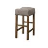 Best Master Furniture Janet 27" Wood Counter Stool in Driftwood (Set of 2) view 1
