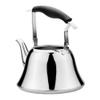 Tea Kettle Stovetop Whistling Stainless Steel Stovetop Household Kettle,Whistling Kettle for Induction HobKettle for Gas Stove Stainless Steel Whistle Tea Kettle Water Bottle (Size : 1.5l) view 4